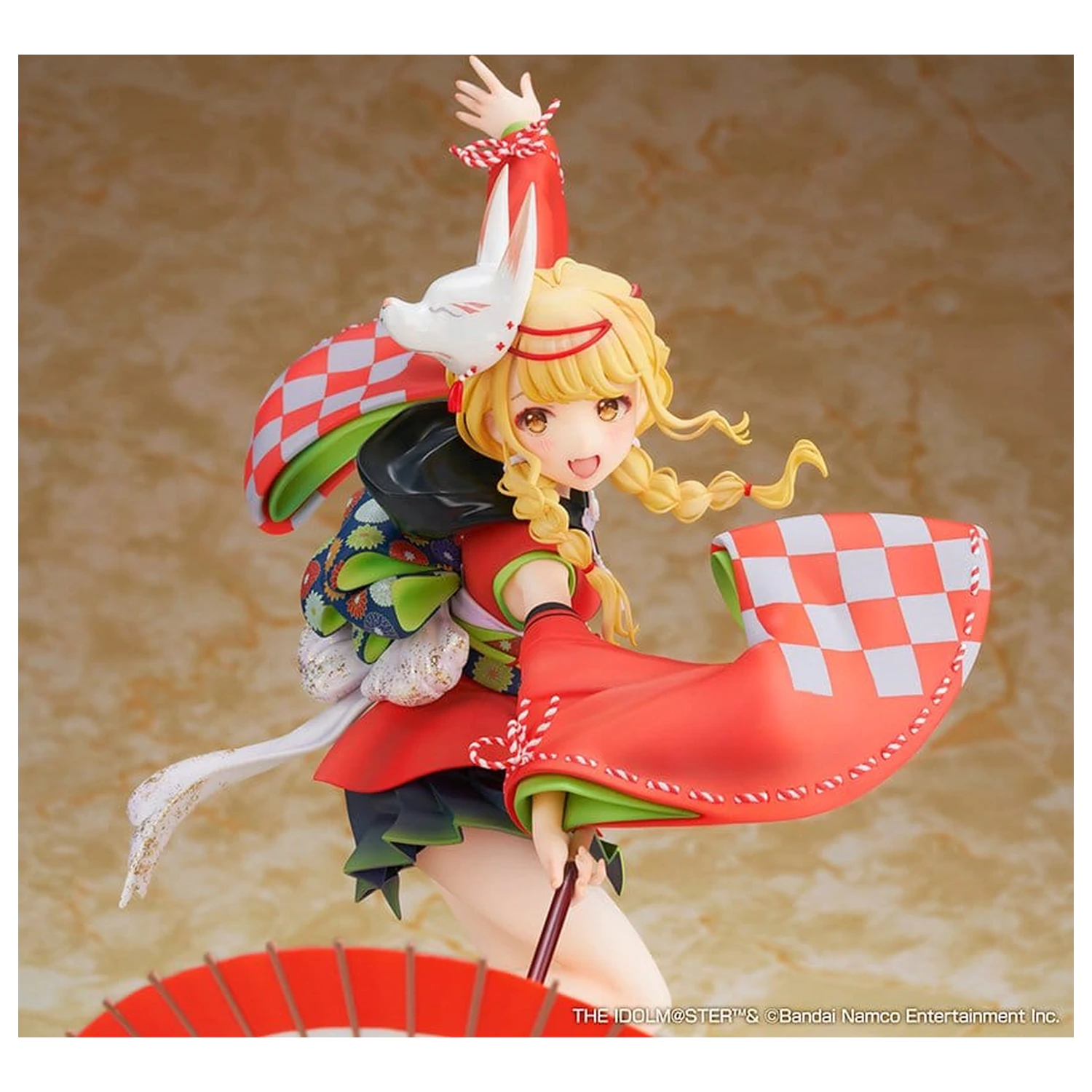 Gakuen The Idolmaster PVC Figura 1/7 Kotone Fujita Kamurogiku Ver. 27 cm poza produsului