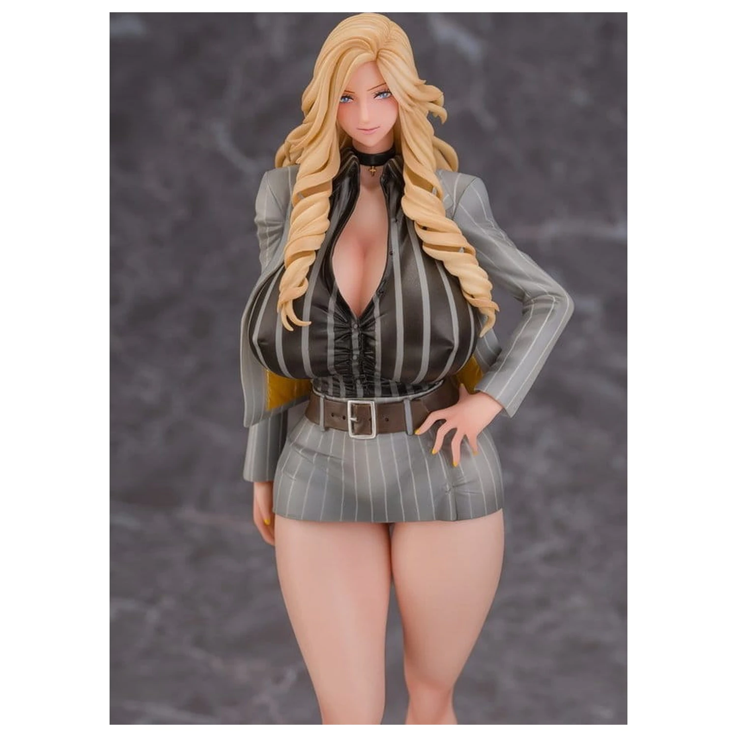 Gal Ane Shachou to Harem Office Figurina PVC 1/7 Nishigori Ai (Grey Suit Ver.) 26 cm poza produsului