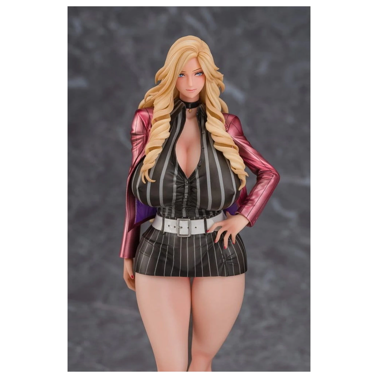 Gal Ane Shachou to Harem Office PVC Figura 1/7 Nishigori Ai (Red Suit Ver.) 26 cm poza produsului
