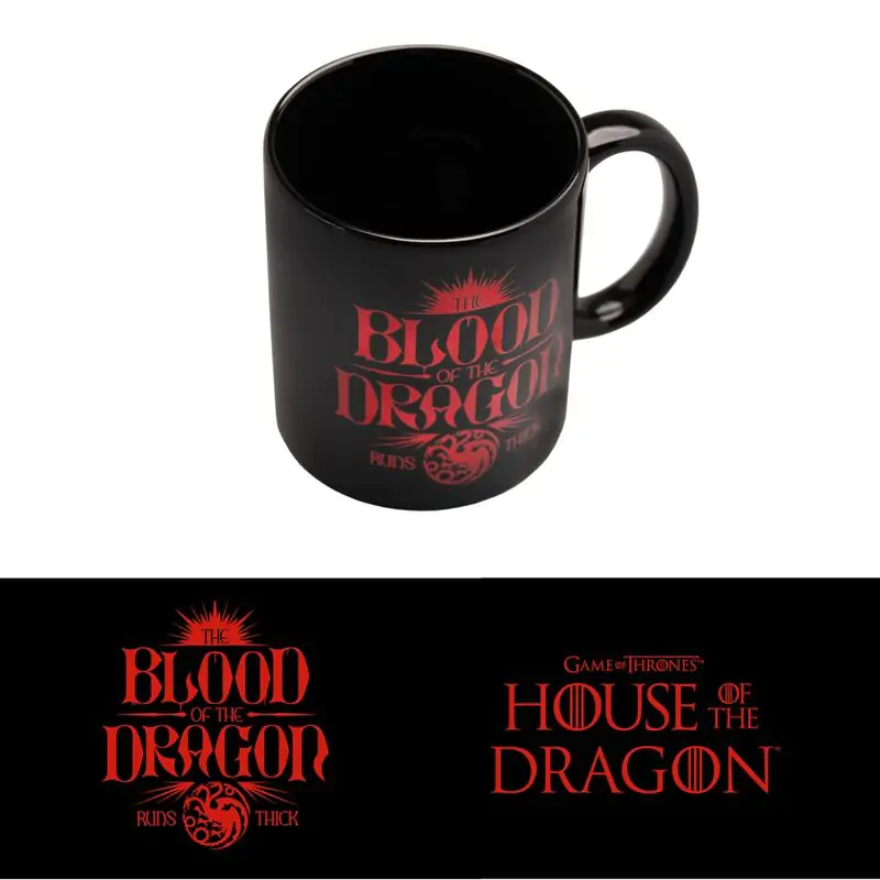 Game of Thrones House of the Dragon cană 350ml poza produsului