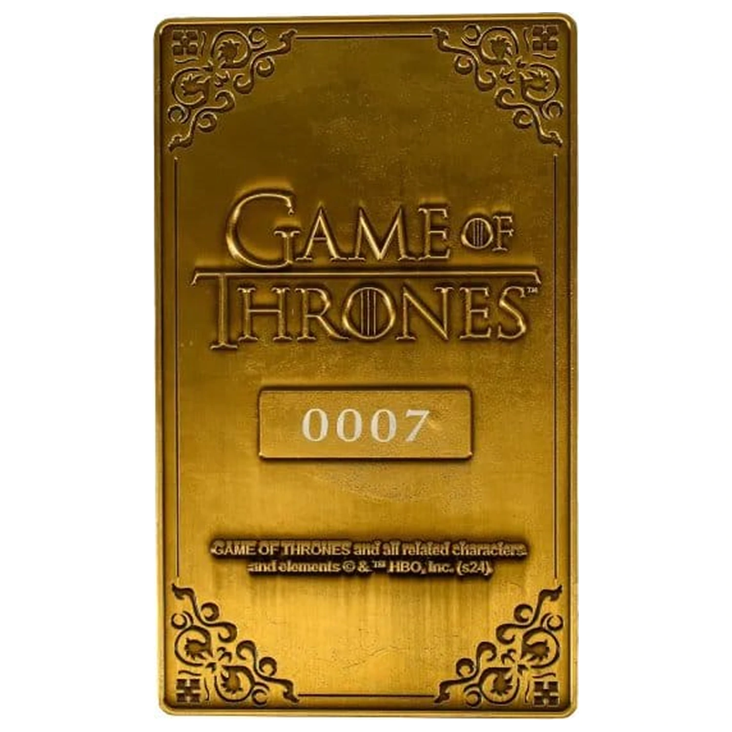 Game of Thrones Ingot Harta Westeros poza produsului