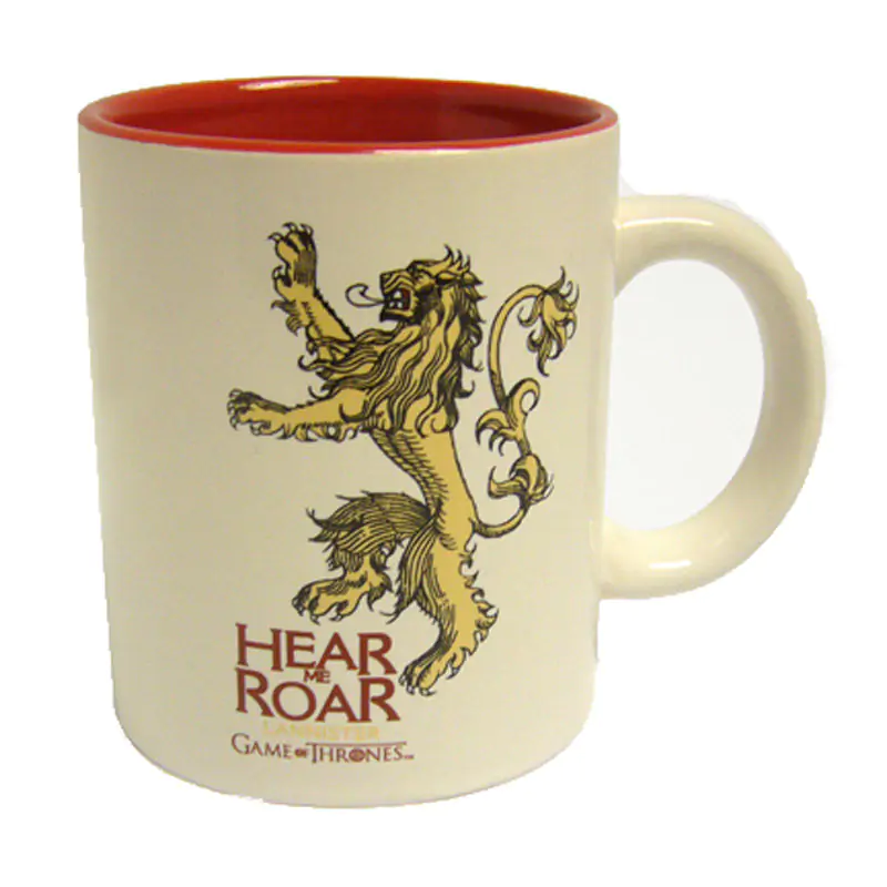 Game of Thrones Lannister cană ceramică roșie poza produsului
