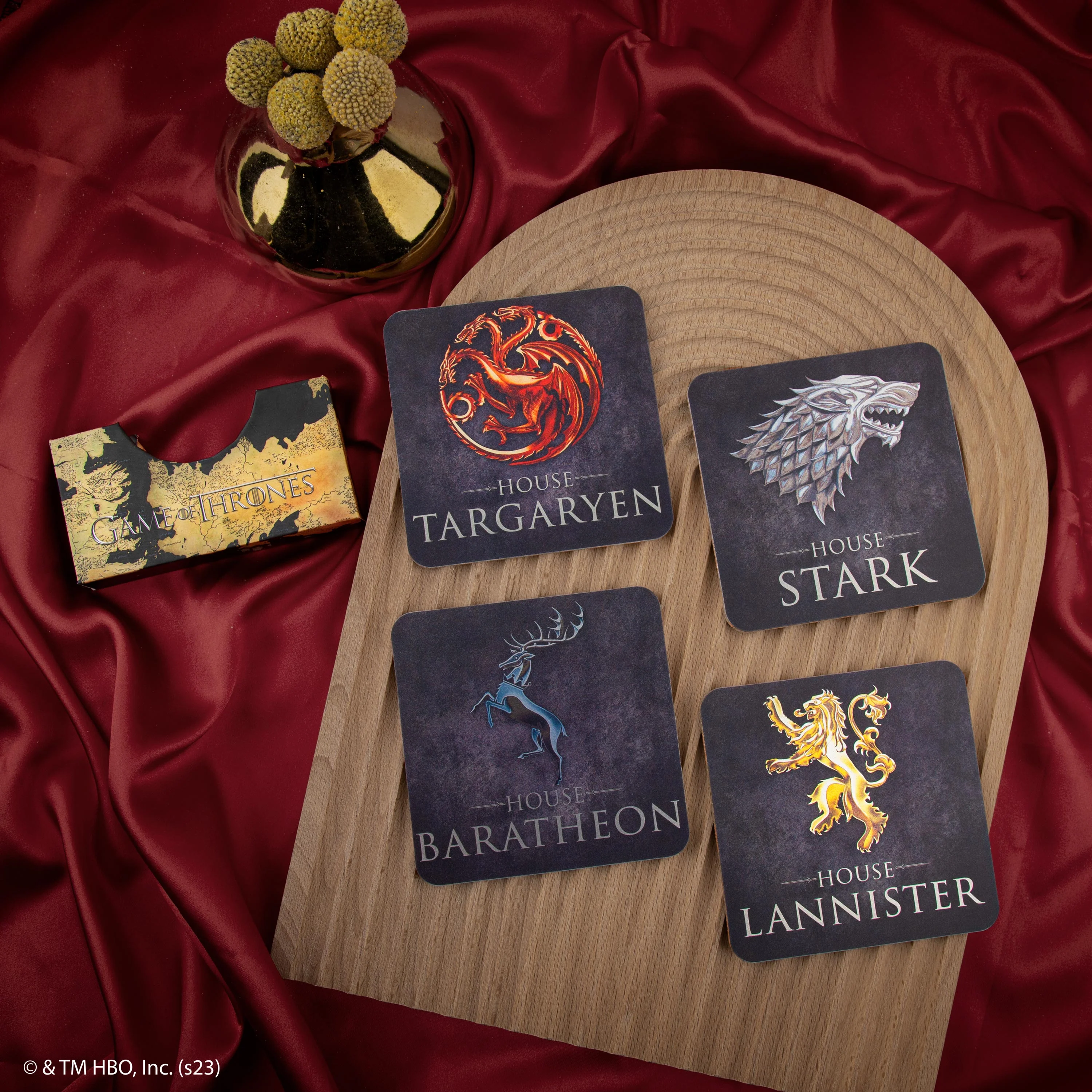 Set Suporturi de pahar Game of Thrones Sigil poza produsului