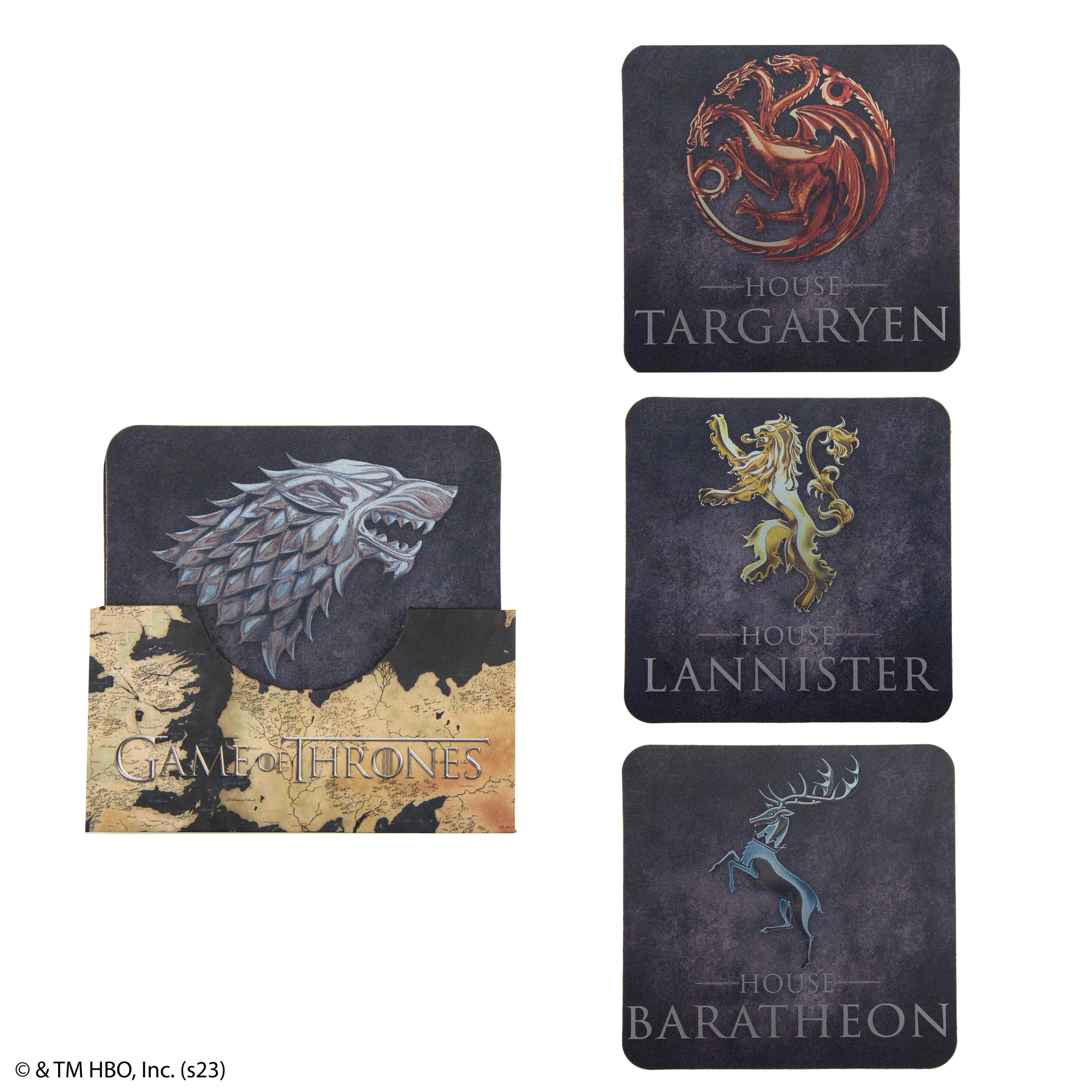Set Suporturi de pahar Game of Thrones Sigil poza produsului