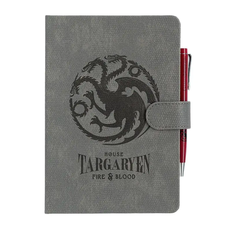 Game of Thrones Targaryen caiet premium A5 + pix poza produsului