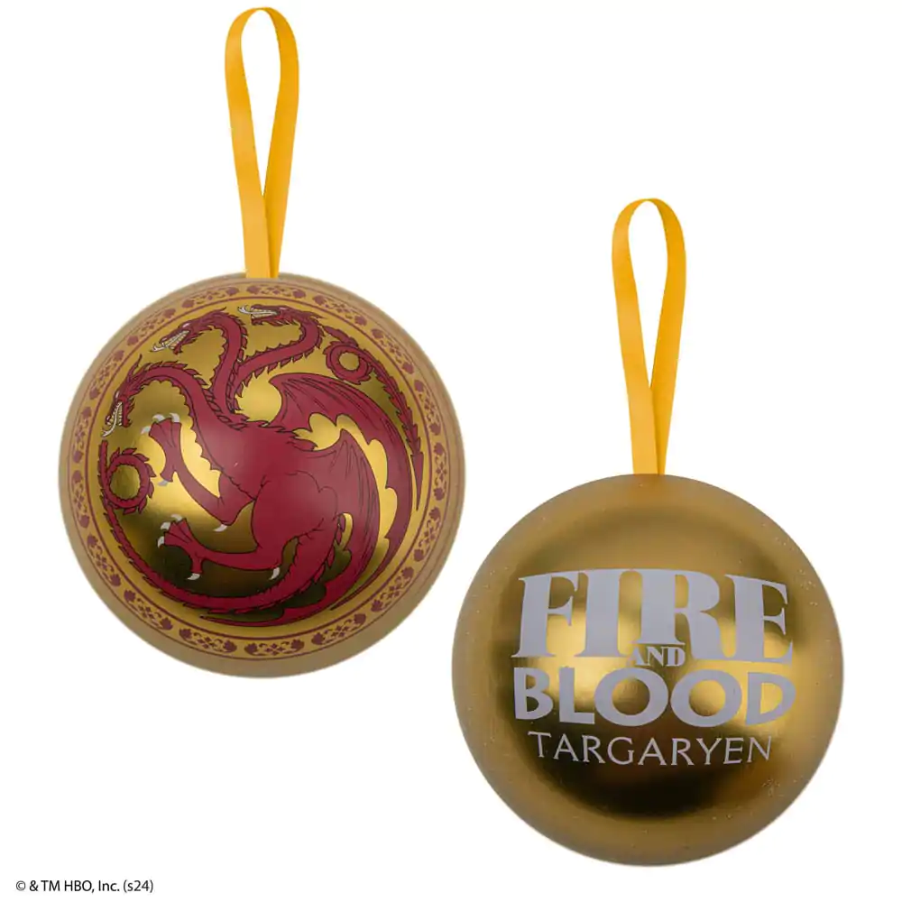 Ornament de brad Game of Thrones cu colier Targaryen poza produsului