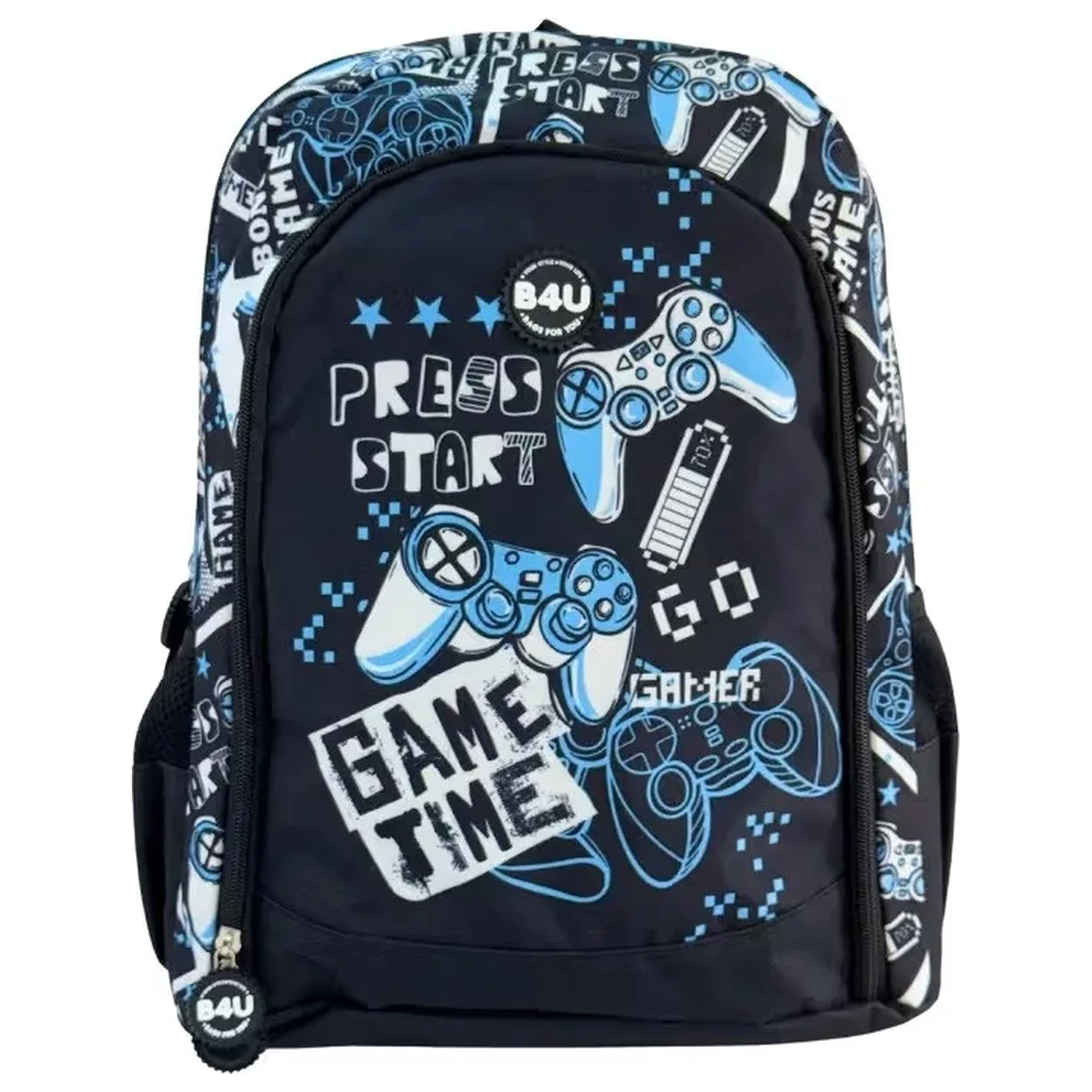 Gamer Press Start Ghiozdan de scoala, Geanta 43 cm poza produsului
