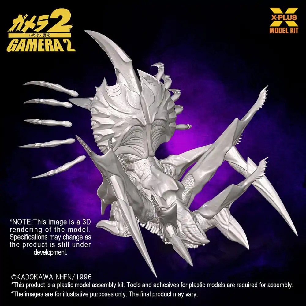Gamera 2 Kit Model Plastic 1/700 Legion 20 cm poza produsului