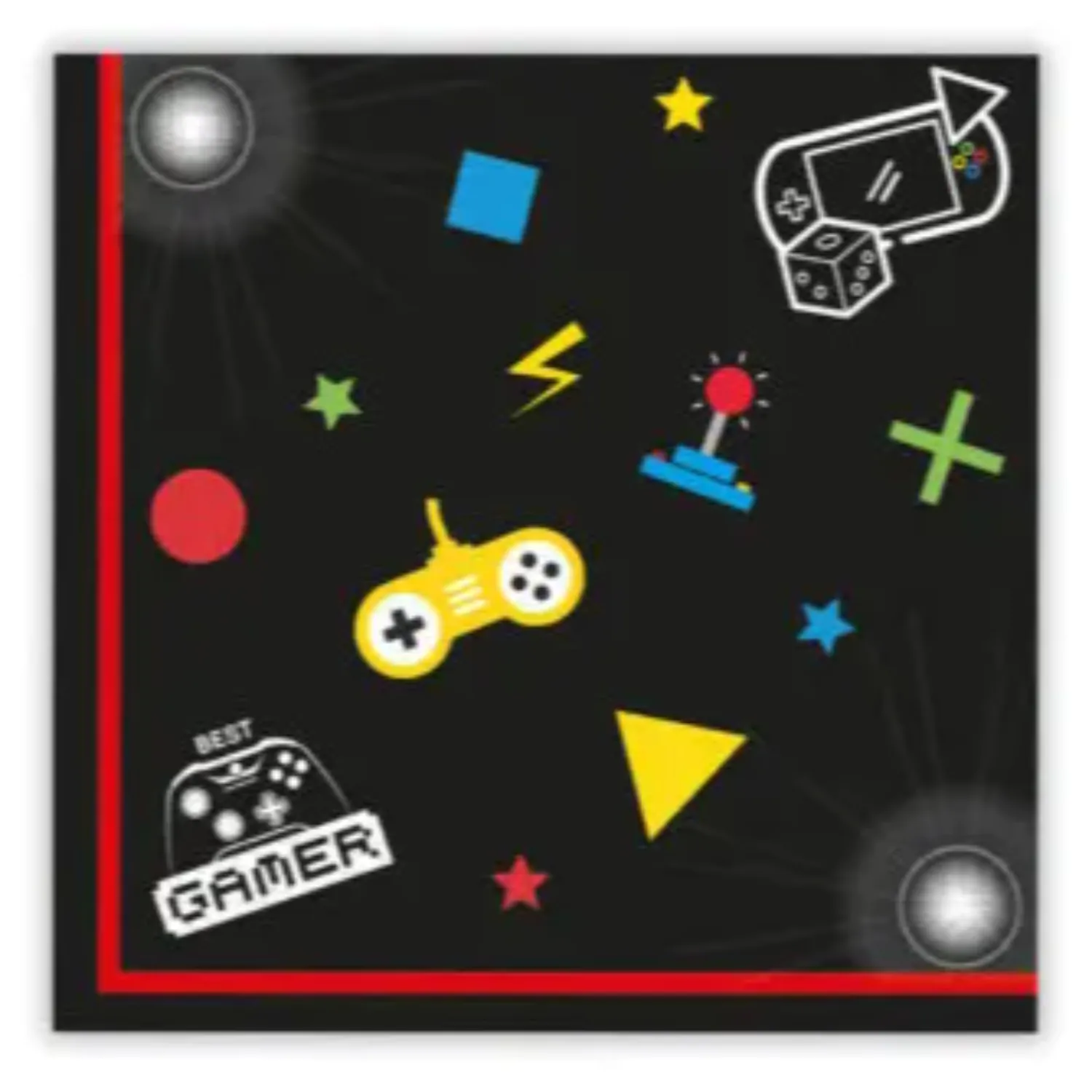Șervețele Gaming Party 20 buc 33x33 cm FSC poza produsului