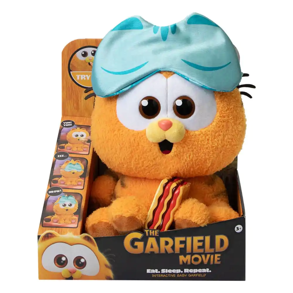 Figurină de pluș Garfield cu Sunet Baby Garfield 31 cm poza produsului