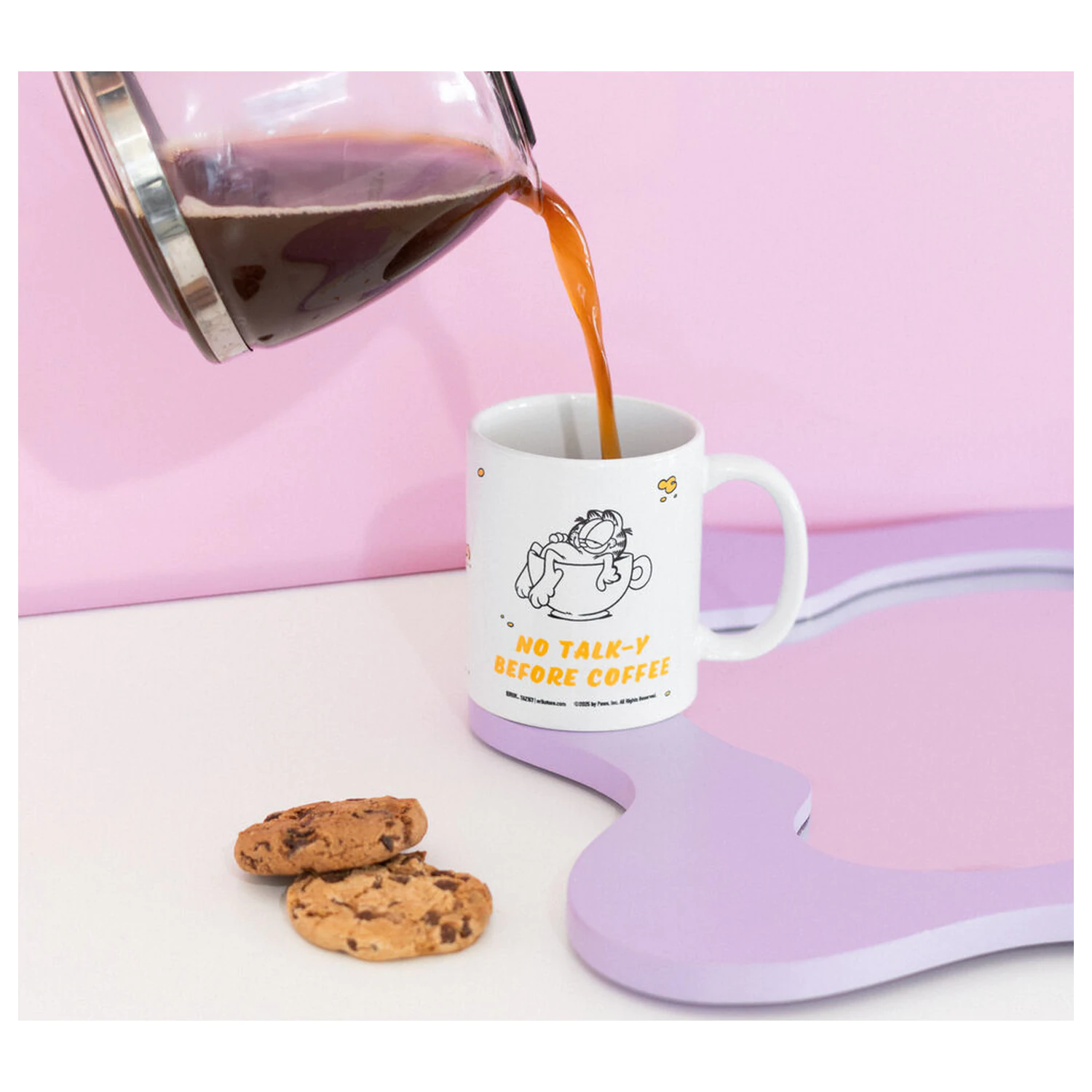 Garfield cana 350ml poza produsului