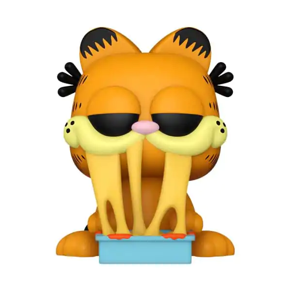 Garfield Funko POP! Comics Figurina Vinil Garfield cu Tigaie Lasagna 9 cm poza produsului