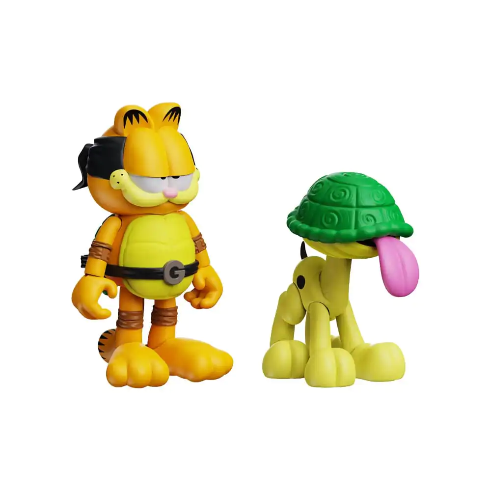 Figurine de actiune Garfield Pachet 2 Garfello si Sidekick Odie poza produsului