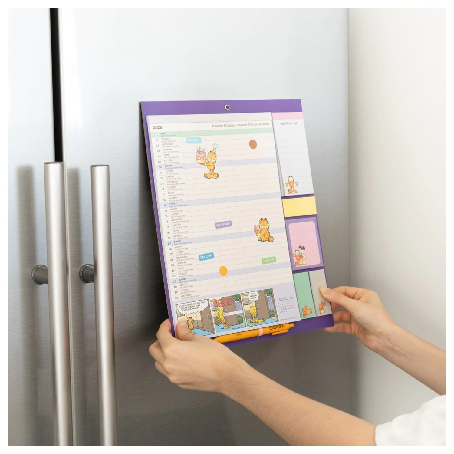 Garfield Magnetic Planner 2026/27 30 x 35 cm poza produsului