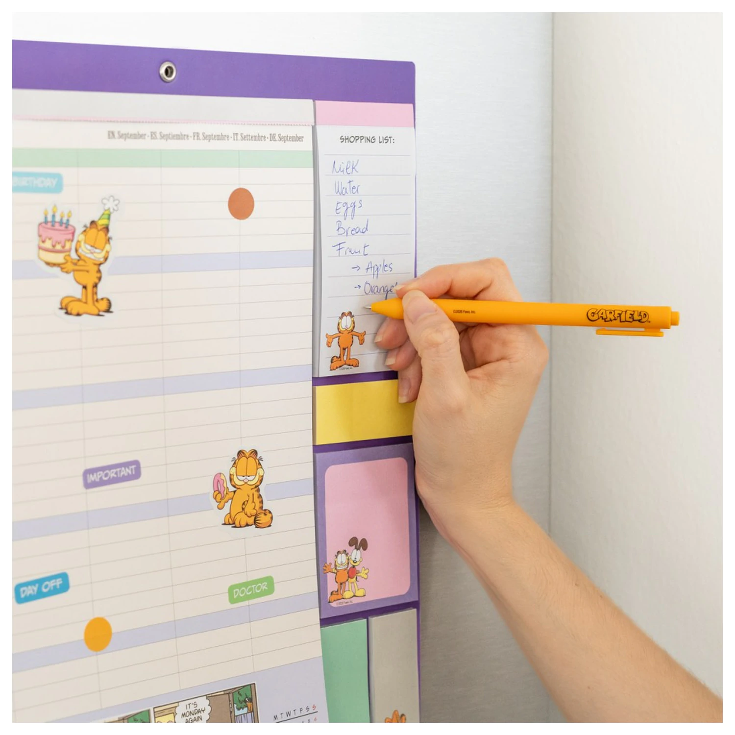 Garfield Magnetic Planner 2026/27 30 x 35 cm poza produsului