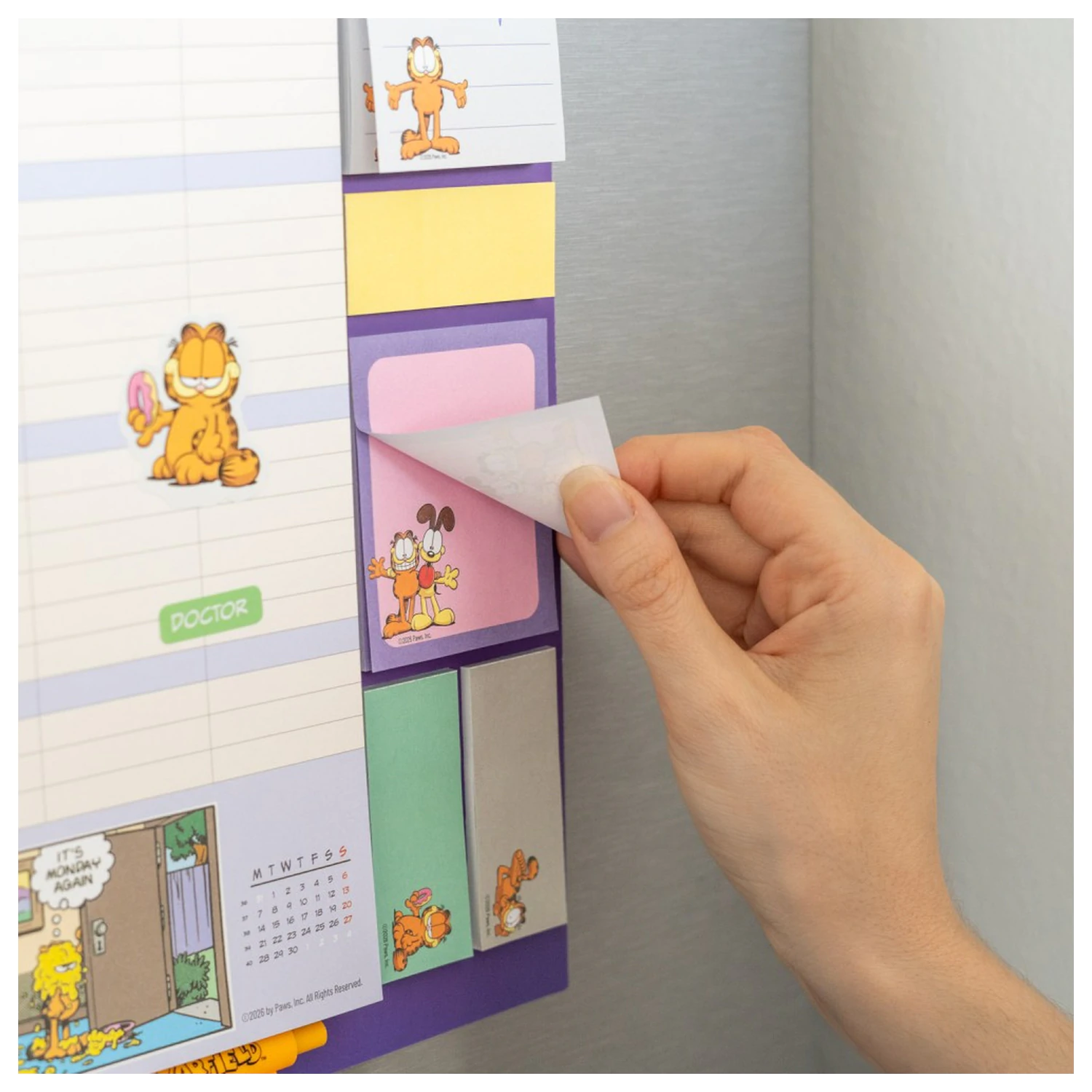 Garfield Magnetic Planner 2026/27 30 x 35 cm poza produsului