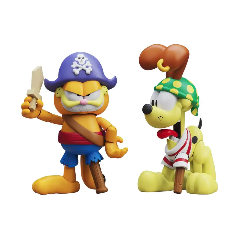 Garfield Action Figures Pachet 2 figurine cu Pirate Garfield si Pirate Odie poza produsului