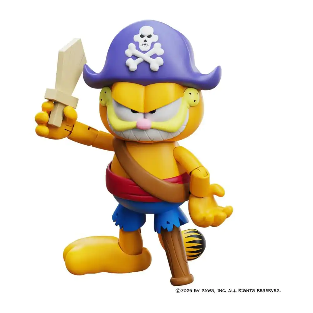 Garfield Action Figures Pachet 2 figurine cu Pirate Garfield si Pirate Odie poza produsului