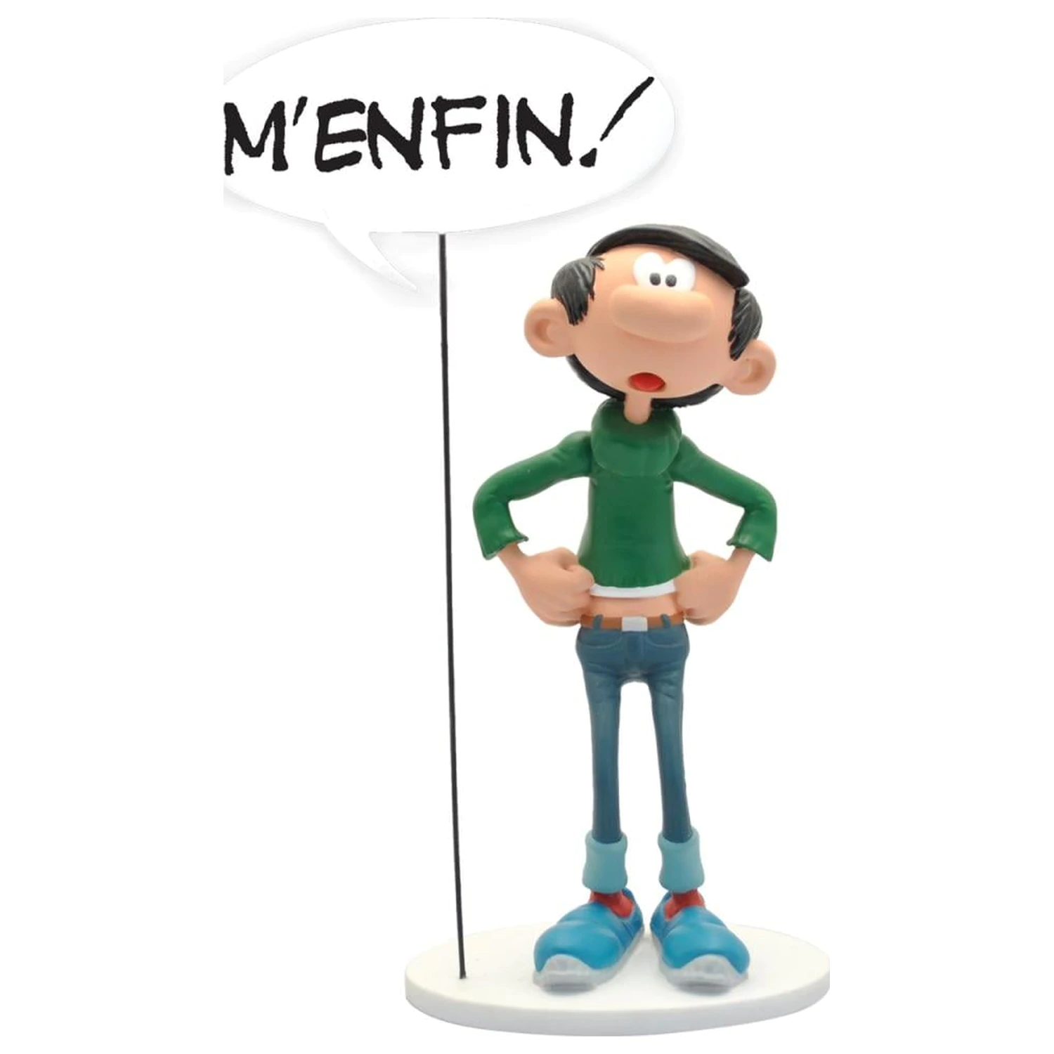 Figurina din rasina Gaston Lagaffe Gaston Menfin 24cm poza produsului