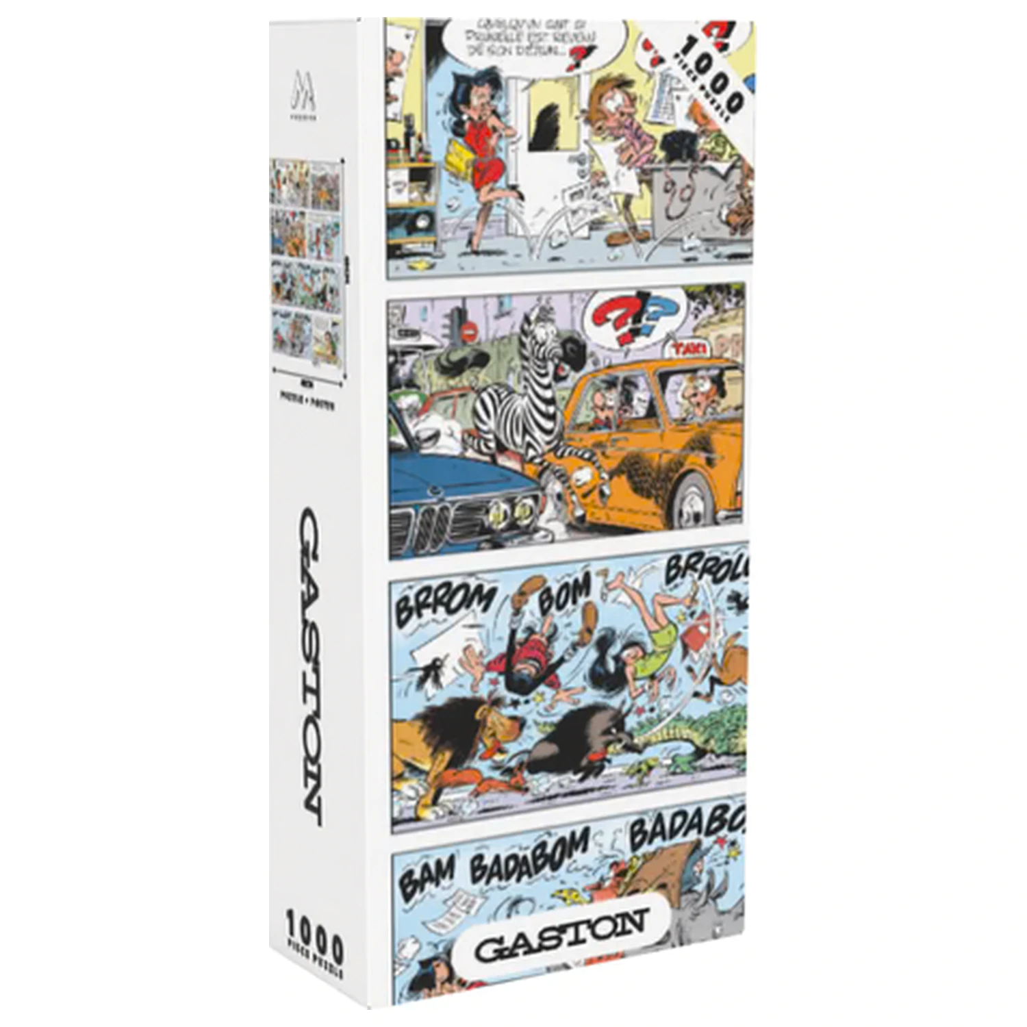 Poster Gaston Lagaffe + Puzzle 1000 piese poza produsului