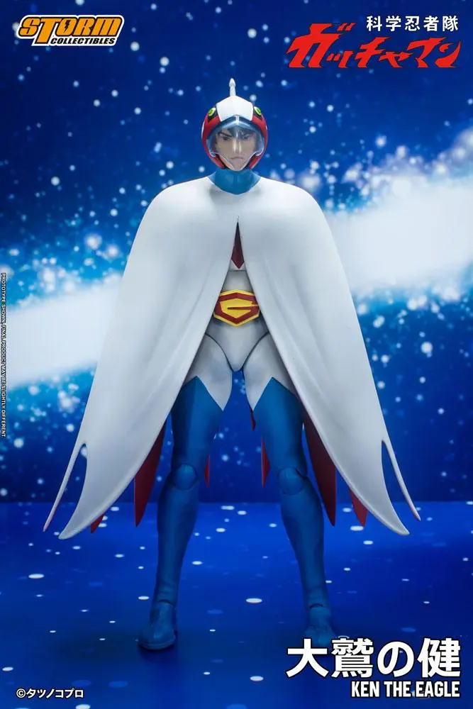 Figurină de acțiune Gatchaman 1/12 Ken the Eagle 18 cm poza produsului