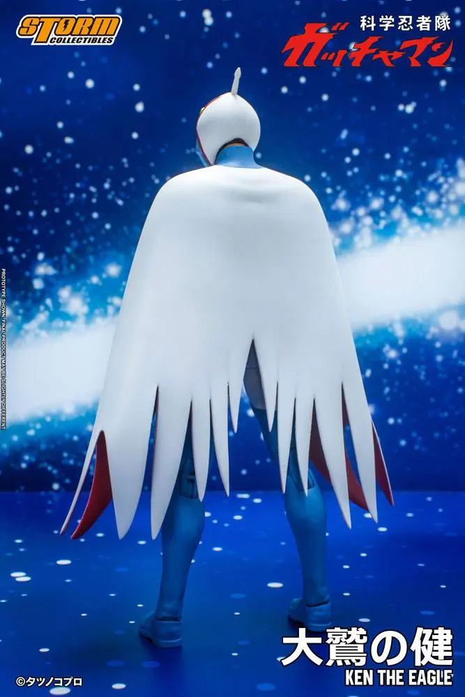 Figurină de acțiune Gatchaman 1/12 Ken the Eagle 18 cm poza produsului