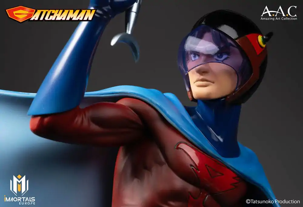 Statuie Gatchaman Amazing Art Collection Joe the Condor, Expert in Shooting 34 cm poza produsului