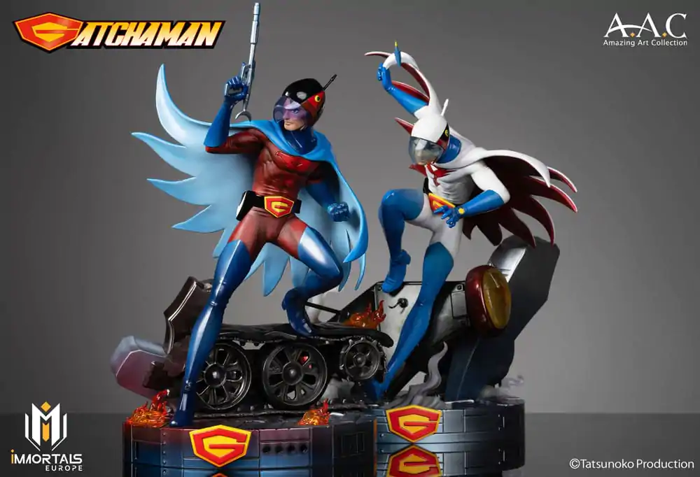 Statuie Gatchaman Amazing Art Collection Joe the Condor, Expert in Shooting 34 cm poza produsului