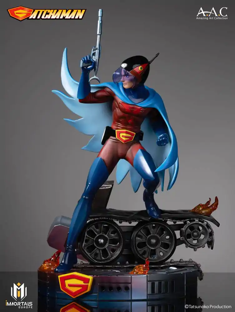 Statuie Gatchaman Amazing Art Collection Joe the Condor, Expert in Shooting 34 cm poza produsului