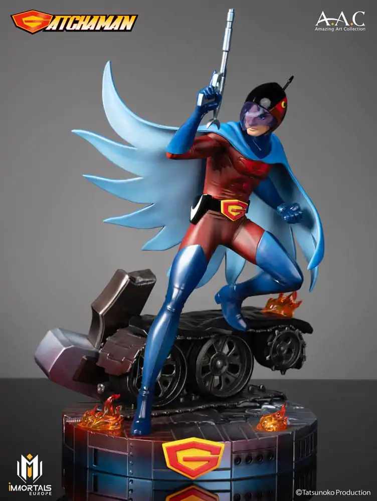 Statuie Gatchaman Amazing Art Collection Joe the Condor, Expert in Shooting 34 cm poza produsului