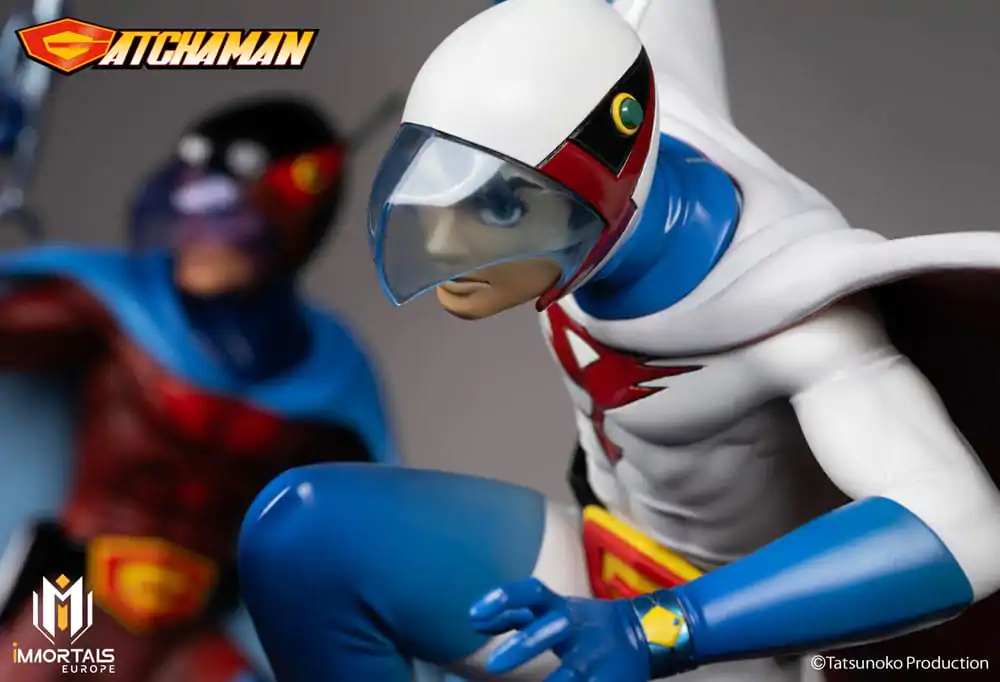 Gatchaman Amazing Art Collection Statuie Ken the Eagle, The Leader of the Science Ninja Team 34 cm poza produsului