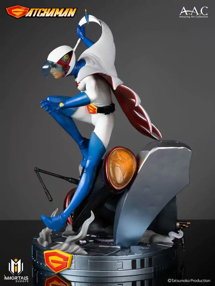 Gatchaman Amazing Art Collection Statuie Ken the Eagle, The Leader of the Science Ninja Team 34 cm poza produsului