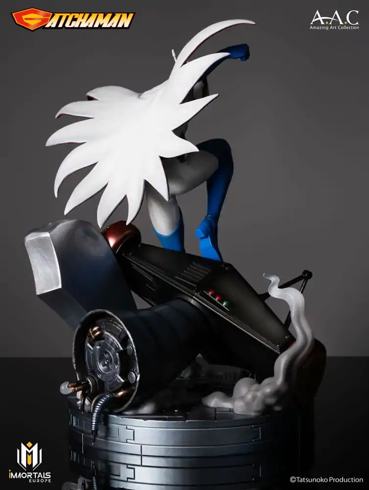 Gatchaman Amazing Art Collection Statuie Ken the Eagle, The Leader of the Science Ninja Team 34 cm poza produsului