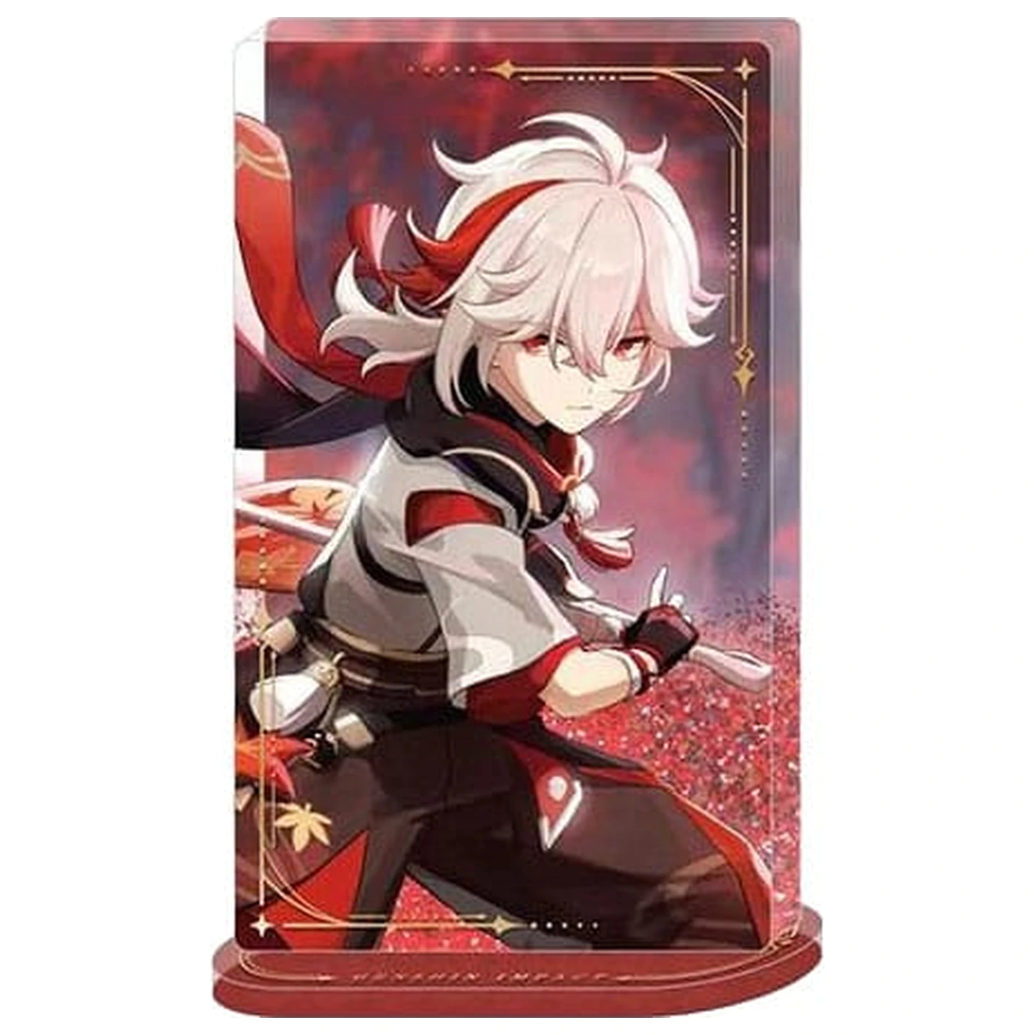 Ornament acrilic Genshin Impact cu sclipici: Kaedehara Kazuha 11 cm poza produsului