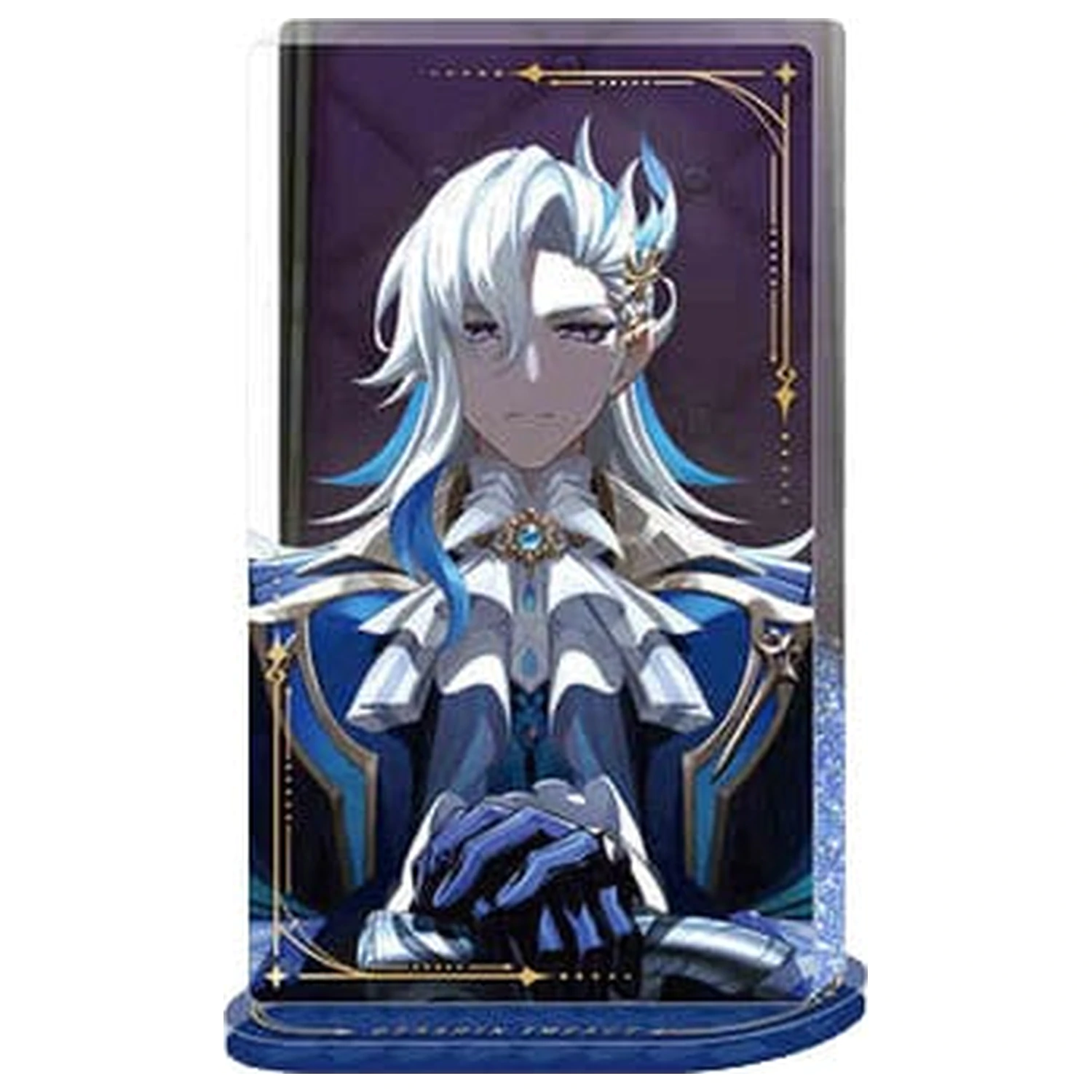 Genshin Impact Acryl Ornament with Glitter: Neuvillette 11 cm poza produsului