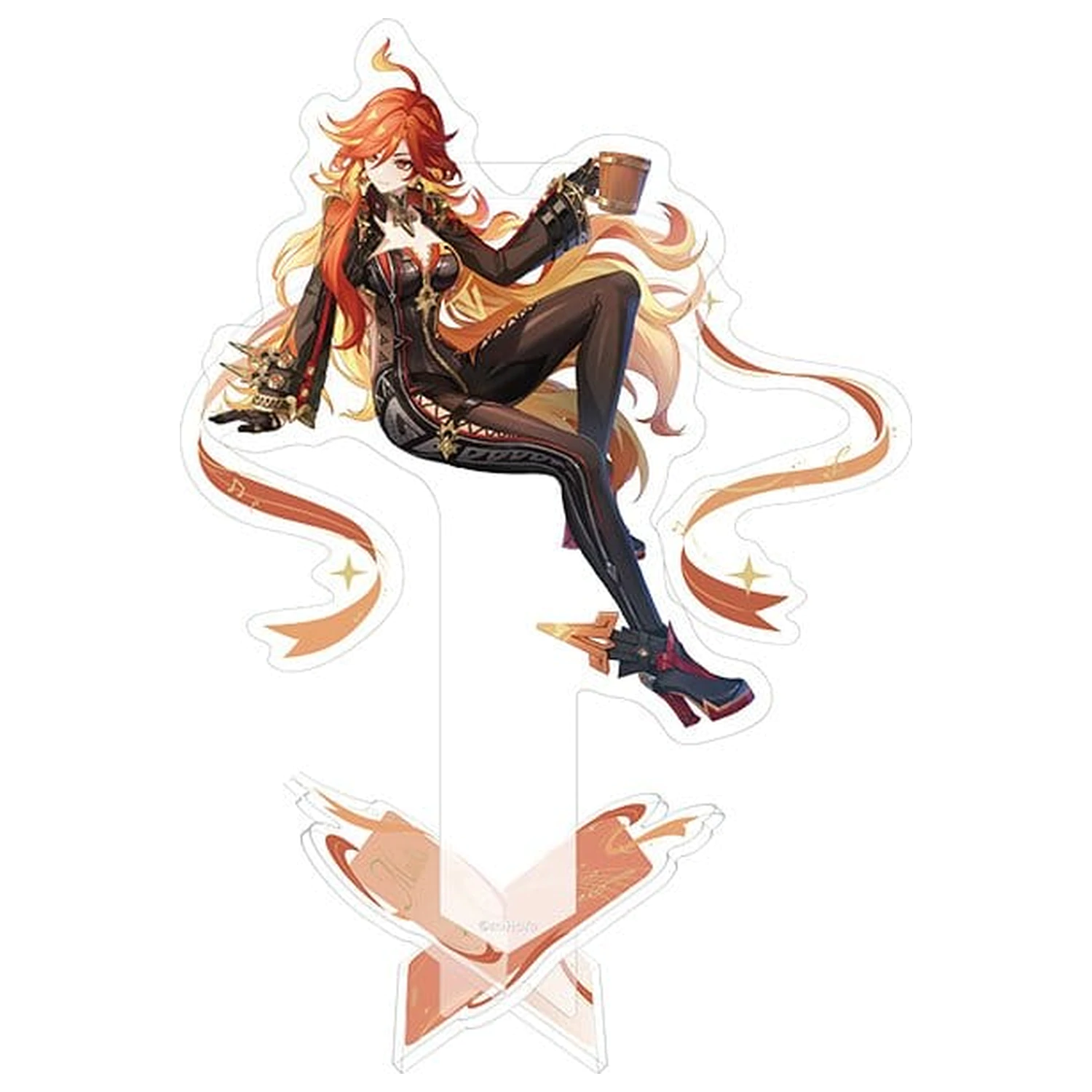 Genshin Impact Anniversary Celebration Series Standee Acrilic Mavuika 6th Anniversary 10 cm poza produsului