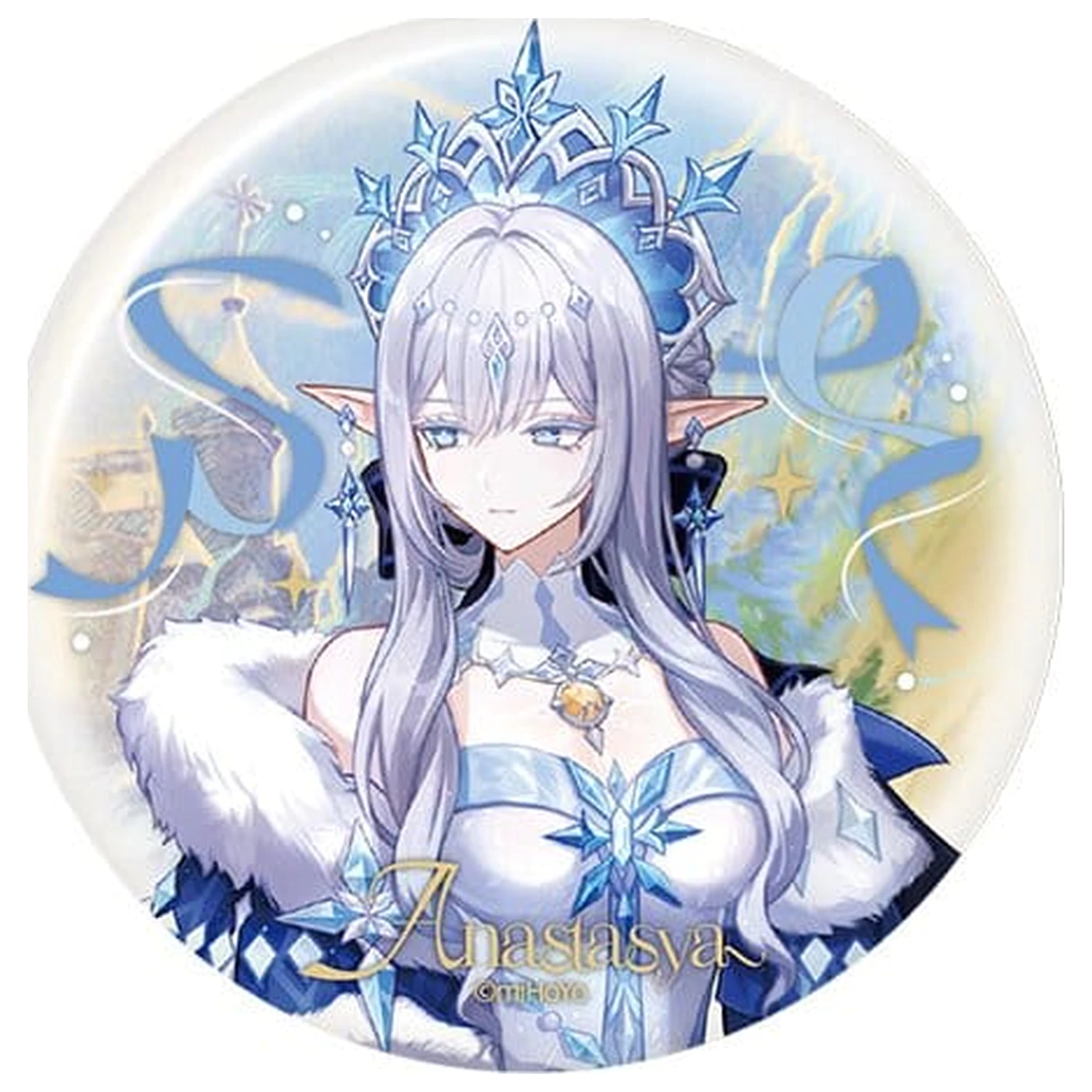 Genshin Impact Anniversary Celebration Series Pin insigna Anastasya 6th Anniversary 7 cm poza produsului
