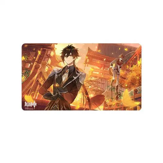 Genshin Impact Devil Mission The Approaching Star Mousepad Zhongli & Tartaglia 70 x 40 cm poza produsului