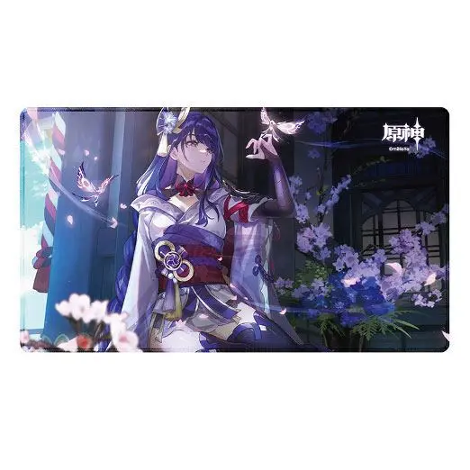 Genshin Impact Firefly ACG Carnival 2022 Event Mousepad Raiden Shogun / Raiden Ei / Beelzebul 70 x 40 cm poza produsului