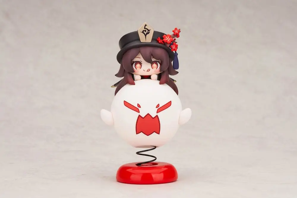 Statuie PVC Genshin Impact Hu Tao Chibi Chara Yurayura Stand Ver. (re-run) 10 cm poza produsului