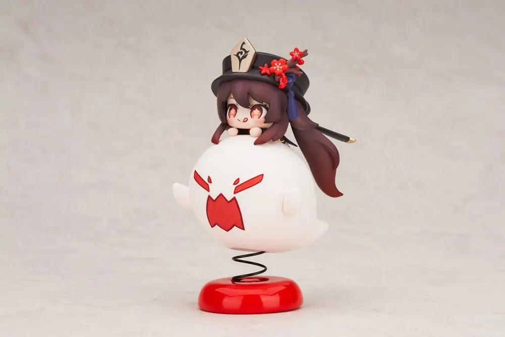 Statuie PVC Genshin Impact Hu Tao Chibi Chara Yurayura Stand Ver. (re-run) 10 cm poza produsului