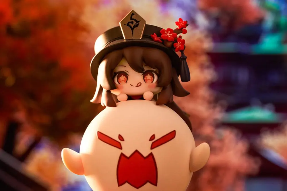 Statuie PVC Genshin Impact Hu Tao Chibi Chara Yurayura Stand Ver. (re-run) 10 cm poza produsului