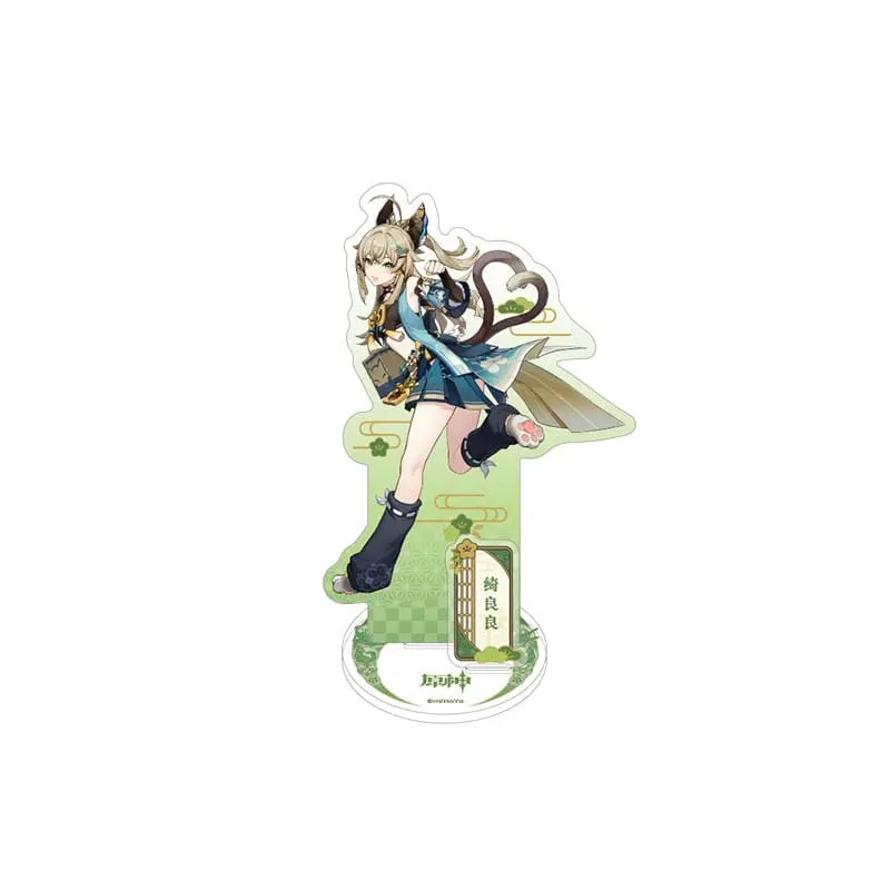 Genshin Impact Seria Tematică Inazuma Figurina Acrilică Personaj: Kirara 14 cm poza produsului