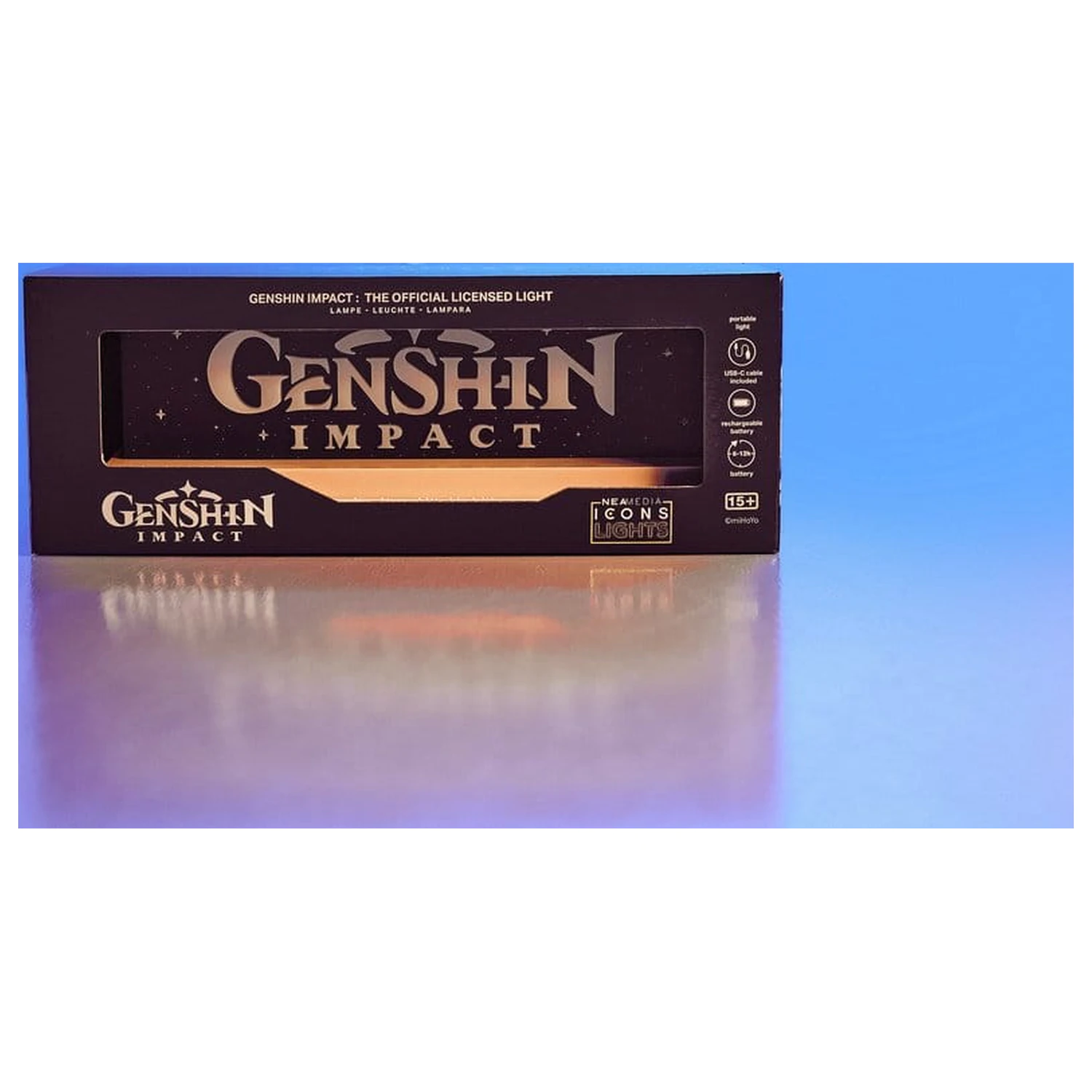 Lampă cu logo LED Genshin Impact poza produsului