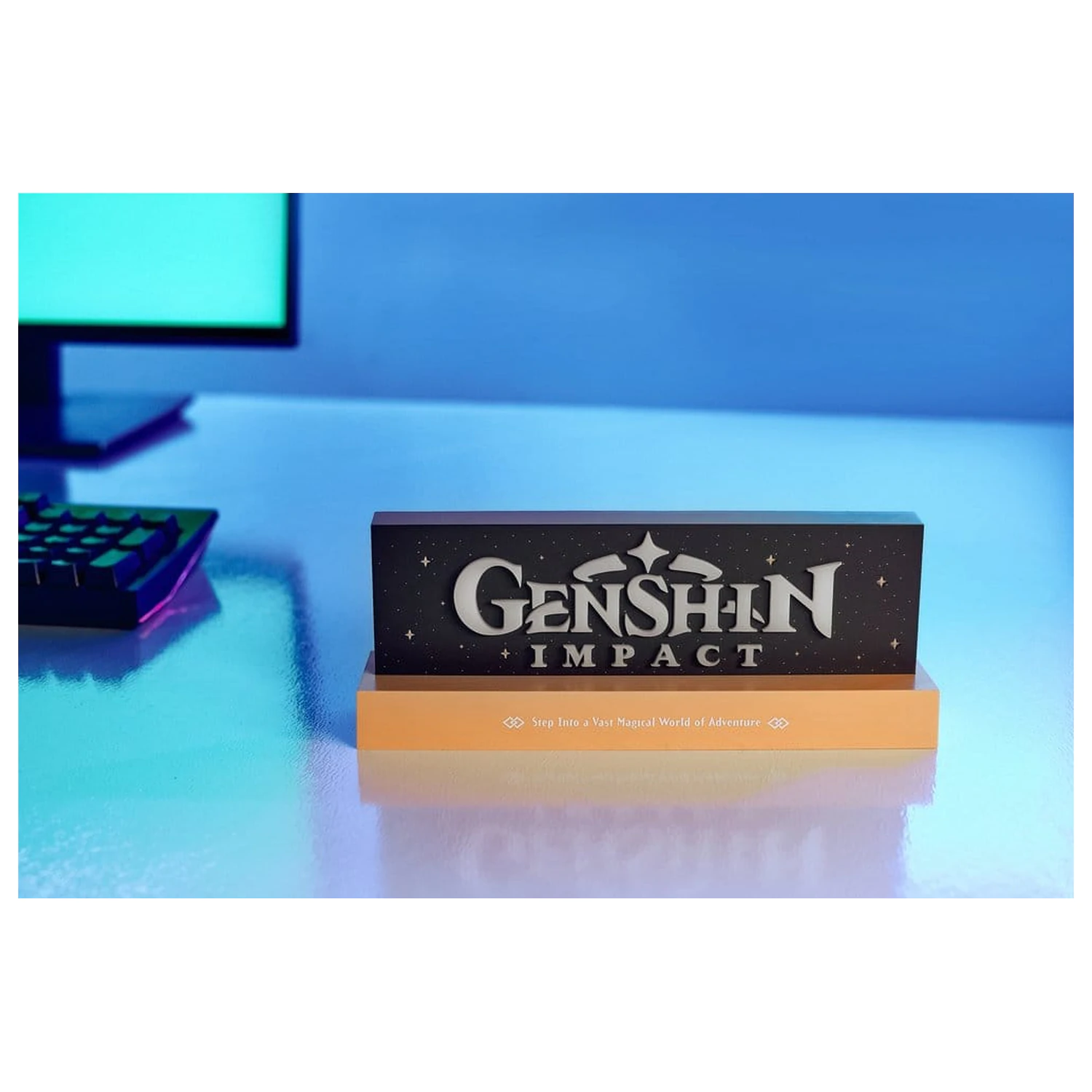 Lampă cu logo LED Genshin Impact poza produsului