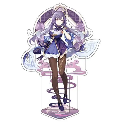 Figurină acrilică personaj Seria Tematică Liyue Genshin Impact Keqing 14 cm poza produsului