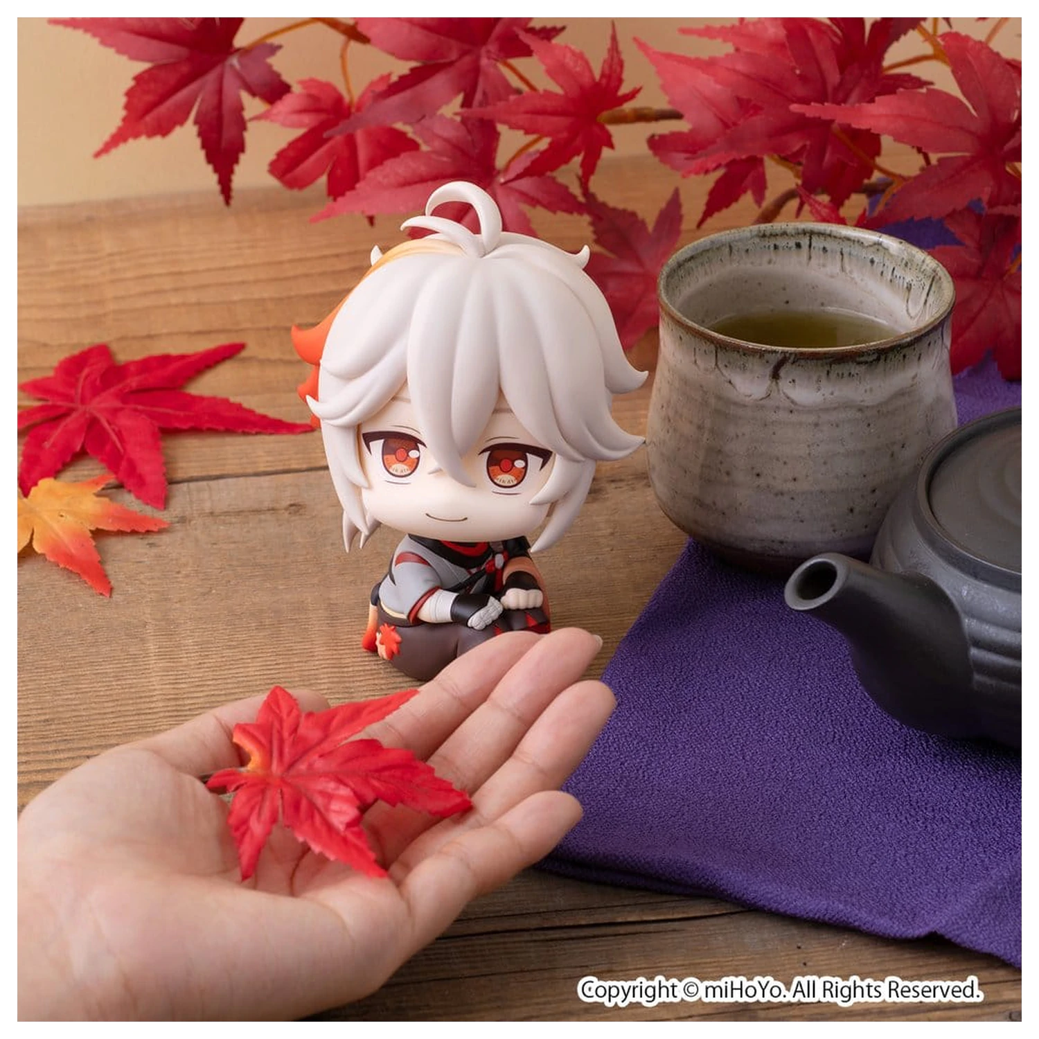 Genshin Impact Look Up PVC Statuie Kazuha Kaedehara 11 cm (cu cadou) poza produsului