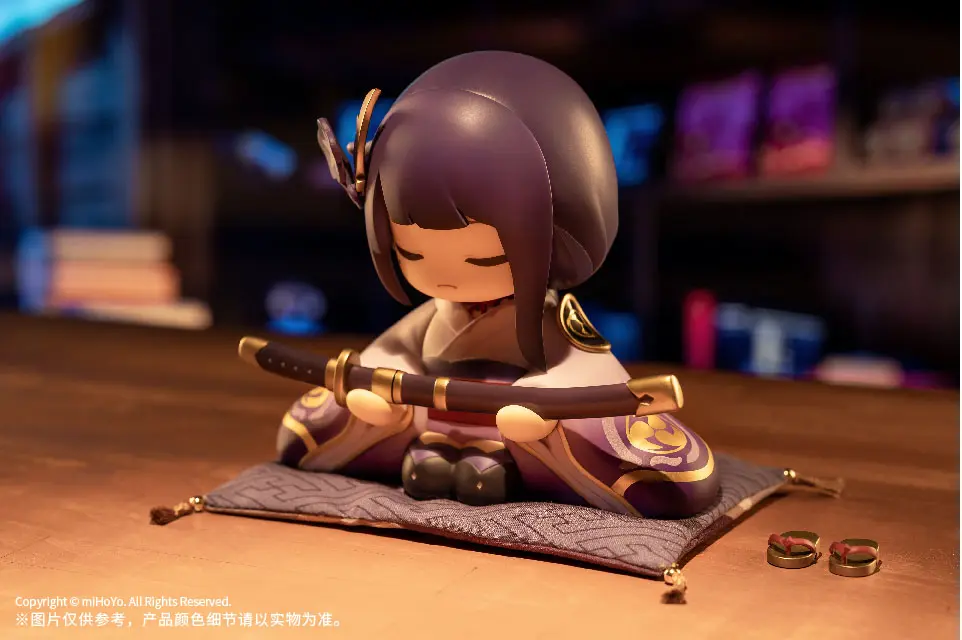 Genshin Impact Statuie PVC Mitake Narukami Nushi no Mikoto Oogosho-sama Zou 10 cm poza produsului