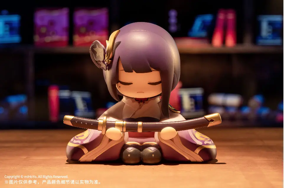 Genshin Impact Statuie PVC Mitake Narukami Nushi no Mikoto Oogosho-sama Zou 10 cm poza produsului