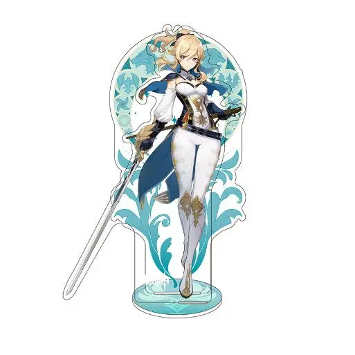 Genshin Impact Seria Tematică Mondstadt Figurina Acrilică Personaj Jean 14 cm poza produsului